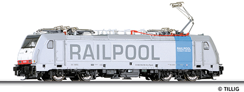 Electric locomotive E 186 of RAILPOOL<br /><a href='images/pictures/Tillig/04903.jpg' target='_blank'>Full size image</a>